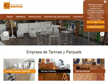 Tablet Screenshot of coema.net